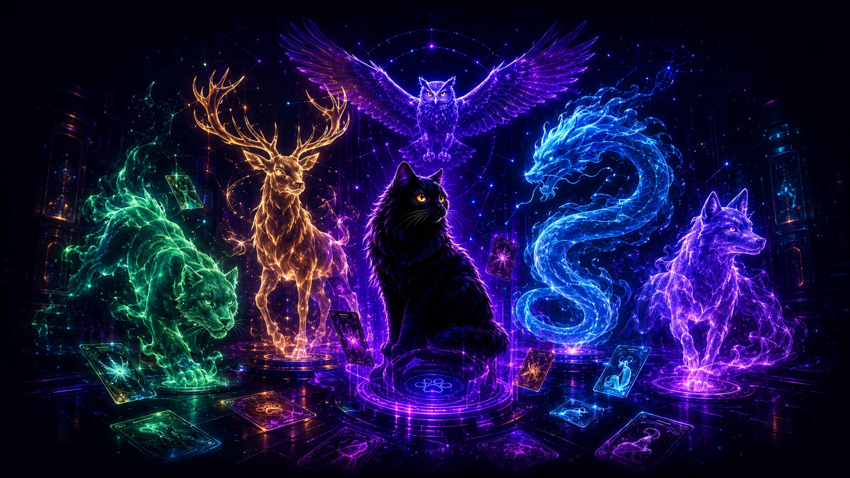 Spirit Beasts elemental showcase